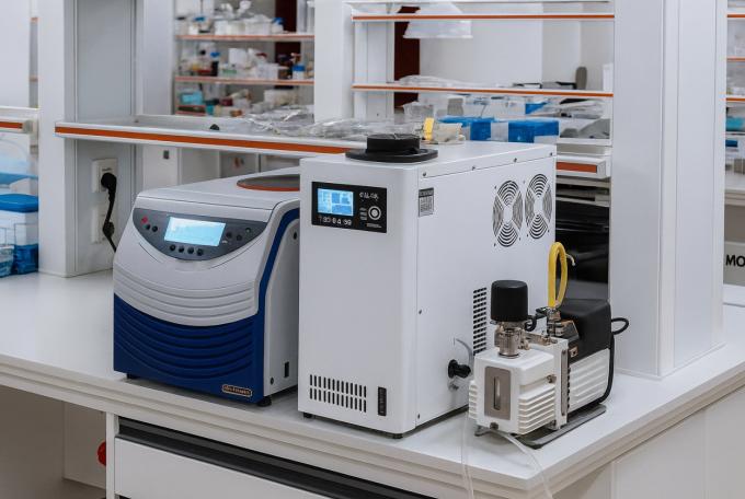 Equipo de laboratorio de concentrador centrífugo de vacío