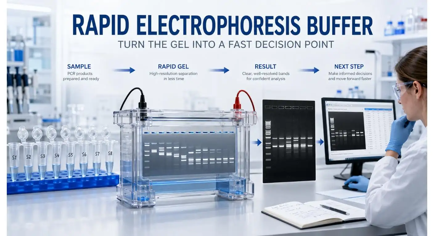 Buffer de electroforesis rápida